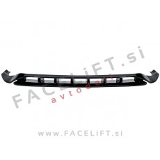 Podaljšek sprednjega odbijača črni sijaj Audi Q8 4M S line 18-23