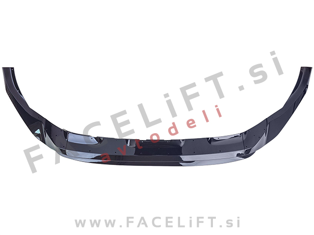 Podaljšek sprednjega odbijača črni sijaj Audi Q8 4M S line 18-23