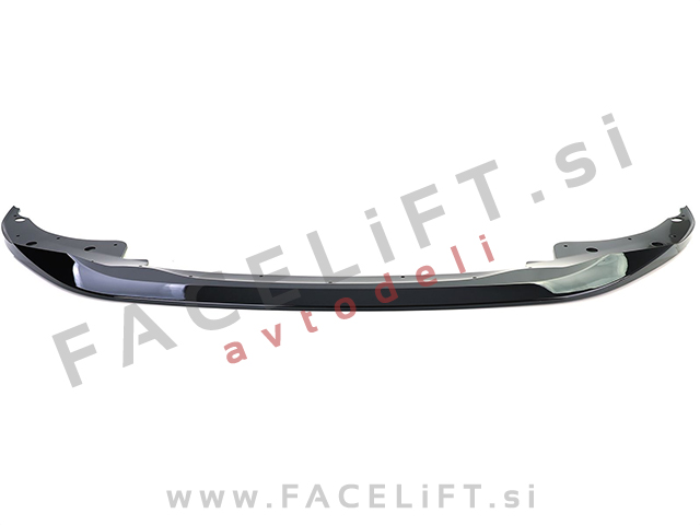 Podaljšek sprednjega odbijača črni sijaj M-Performance izgled BMW 4 Gran Coupe G26 M-Pack 21-