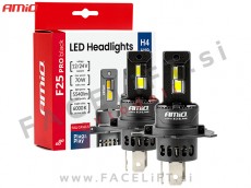 LED kit H4 H19 Series F25 PRO BLACK FULL CANBUS 70W 12V 24V