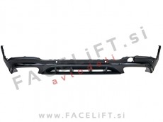 Difuzor z nastavki za izpuh črni sijaj Mercedes GLC SUV X253 AMG Line 19-22