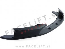 Podaljšek sprednjega odbijača črni mat M-Performance izgled BMW 1 F20 F21 11-15