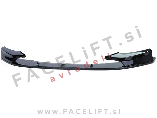 Podaljšek sprednjega odbijača črni sijaj M-Performance izgled BMW 1 F20 F21 11-15 Podaljšek sprednjega odbijača črni sijaj M-Performance izgled BMW 1 F20 F21 11-15