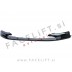 Podaljšek sprednjega odbijača črni sijaj M-Performance izgled BMW 1 F20 F21 11-15