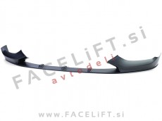 Podaljšek sprednjega odbijača črni sijaj M-Performance izgled BMW 1 F20 F21 11-15