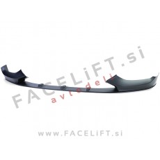 Podaljšek sprednjega odbijača črni sijaj M-Performance izgled BMW 1 F20 F21 11-15