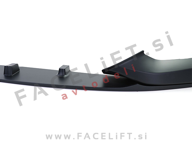 Podaljšek sprednjega odbijača črni sijaj M-Performance izgled BMW 1 F20 F21 11-15