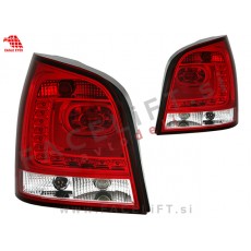 Zadnje LED luči rdeče bele VW Polo 9N 01-05