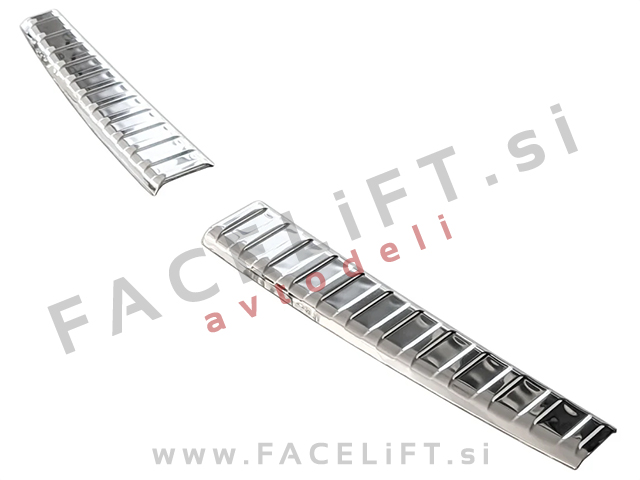 Zaščita zadnjega odbijača notranja kromirana BMW iX 21-