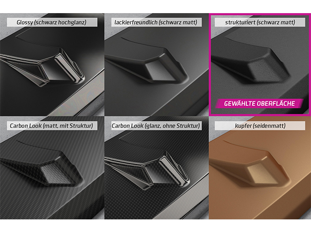 Strešni spojler črni mat strukturni BMW iX 21-