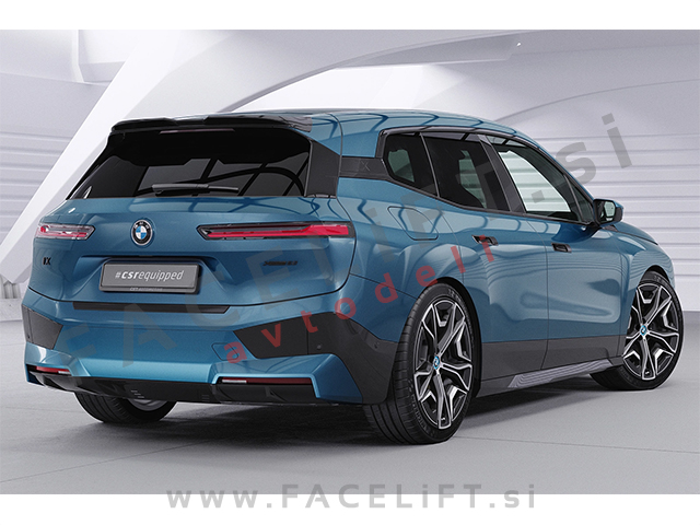 Strešni spojler črni mat za barvanje BMW iX 21-