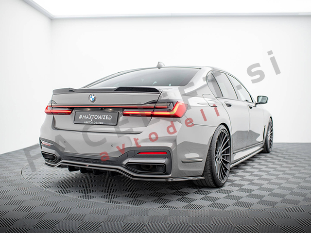 Spojler za prtljažnik črni sijaj BMW 7 G11 G12 15-22