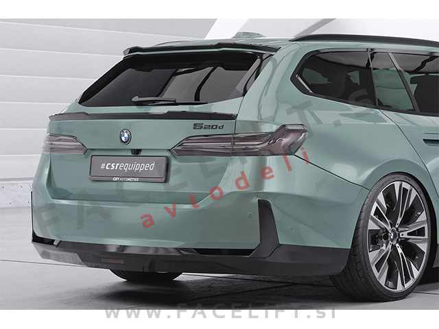 Spojler za prtljažnik črni mat za barvanje BMW 5 Karavan G61 23-