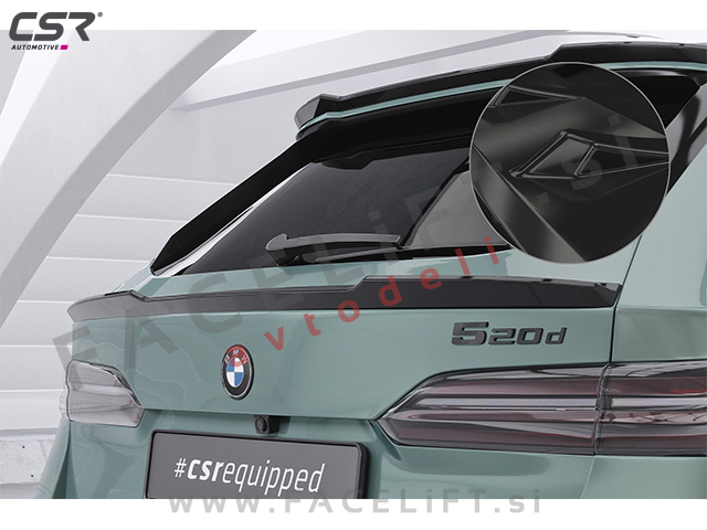 Spojler za prtljažnik črni sijaj BMW 5 Karavan G61 23-