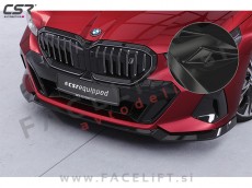 Podaljšek sprednjega odbijača črni sijaj BMW 5 G60 G61 M-Pack 23-