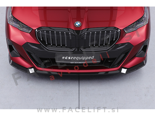 Podaljšek sprednjega odbijača črni sijaj BMW 5 G60 G61 M-Pack 23-