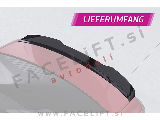 Spojler za prtljažnik črni mat strukturni BMW 5 Limuzina G60 23-