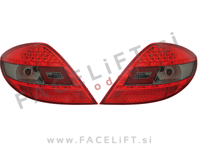 Zadnje LED luči rdeče zatemnjene Mercedes SLK R171 04-11