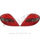 Zadnje LED luči rdeče zatemnjene Mercedes SLK R171 04-11