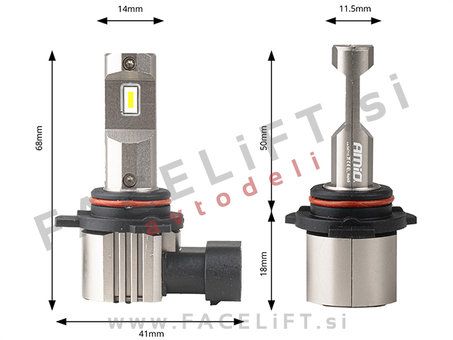 LED kit Series H25 CANBUS HIR2 9012 31W 12V