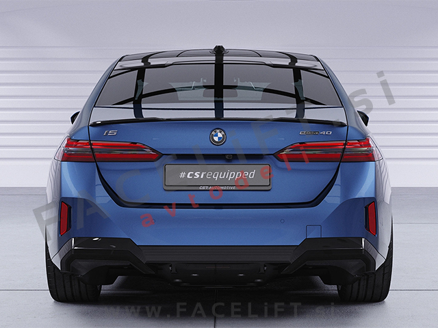 Spojler za prtljažnik črni mat strukturni BMW 5 Limuzina G60 23-