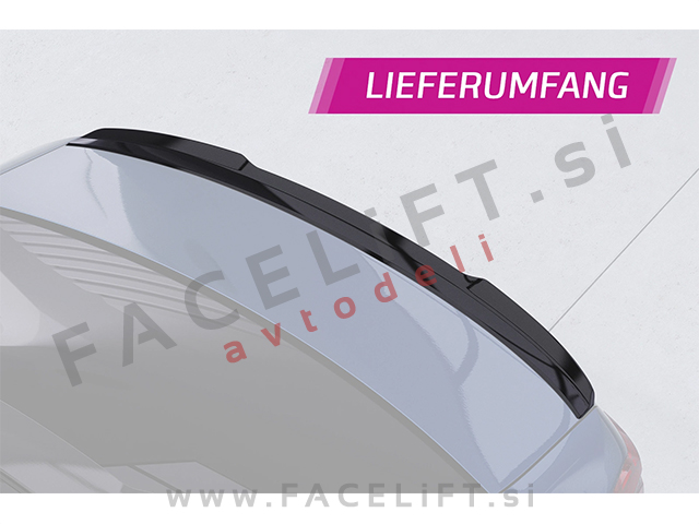 Spojler za prtljažnik črni mat strukturni BMW 5 Limuzina G60 23-