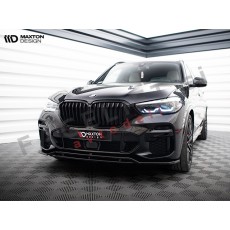 Podaljšek sprednjega odbijača črni sijaj BMW X5 G05 M-Pack 18-23