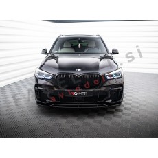 Podaljšek sprednjega odbijača črni sijaj BMW X5 G05 M-Pack 18-23