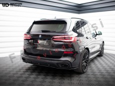 Podaljšek zadnjega odbijača črni sijaj BMW X5 G05 M-Pack 18-23