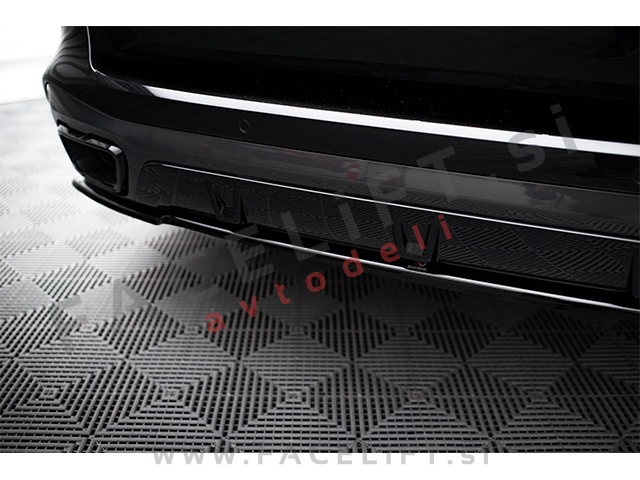 Podaljšek zadnjega odbijača črni sijaj BMW X5 G05 M-Pack 18-23