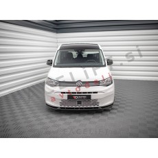 Podaljšek sprednjega odbijača črni sijaj VW Caddy MK5 20-