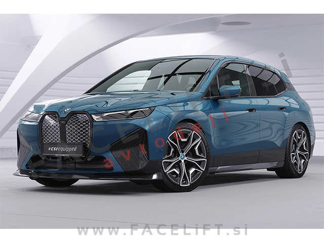 Podaljšek sprednjega odbijača za barvanje BMW iX M-Pack M60 21-