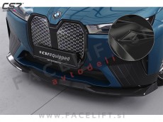 Podaljšek sprednjega odbijača črni sijaj BMW iX M-Pack M60 21-