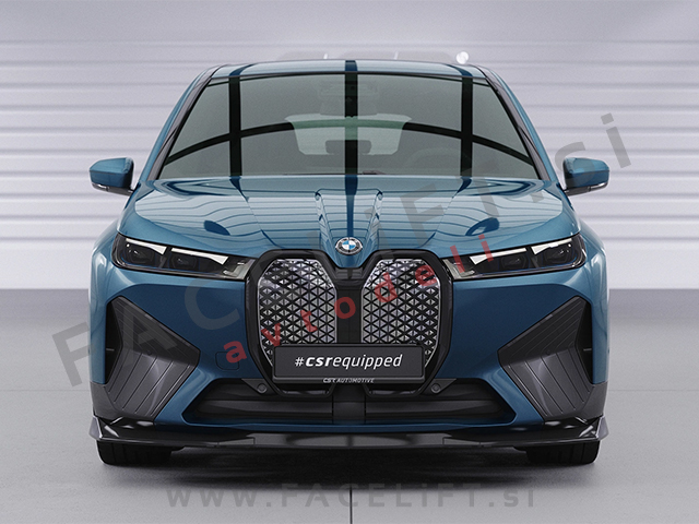 Podaljšek sprednjega odbijača črni sijaj BMW iX M-Pack M60 21-