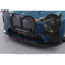 Podaljšek sprednjega odbijača črni sijaj BMW iX M-Pack M60 21-