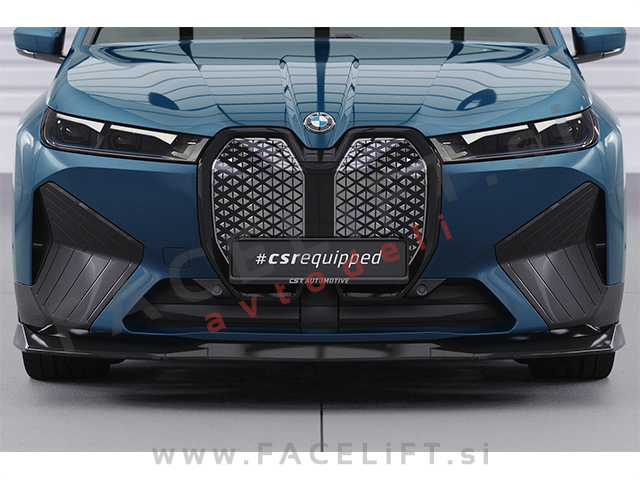 Podaljšek sprednjega odbijača karbon sijaj BMW iX M-Pack M60 21-