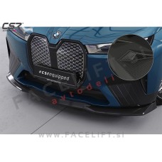 Podaljšek sprednjega odbijača karbon mat BMW iX M-Pack M60 21-