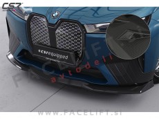 Podaljšek sprednjega odbijača karbon mat BMW iX M-Pack M60 21-