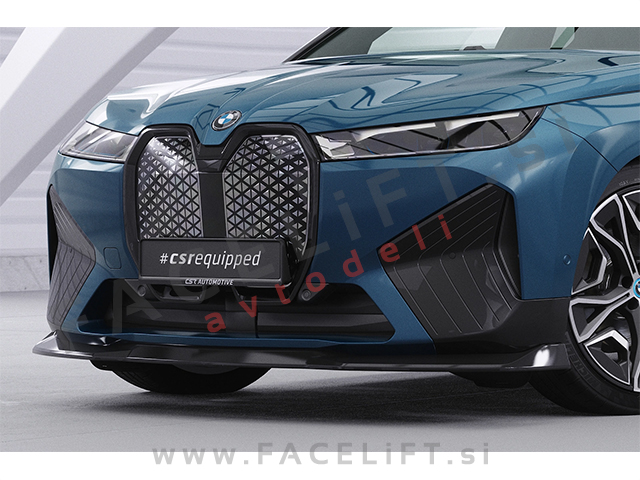 Podaljšek sprednjega odbijača karbon mat BMW iX M-Pack M60 21-