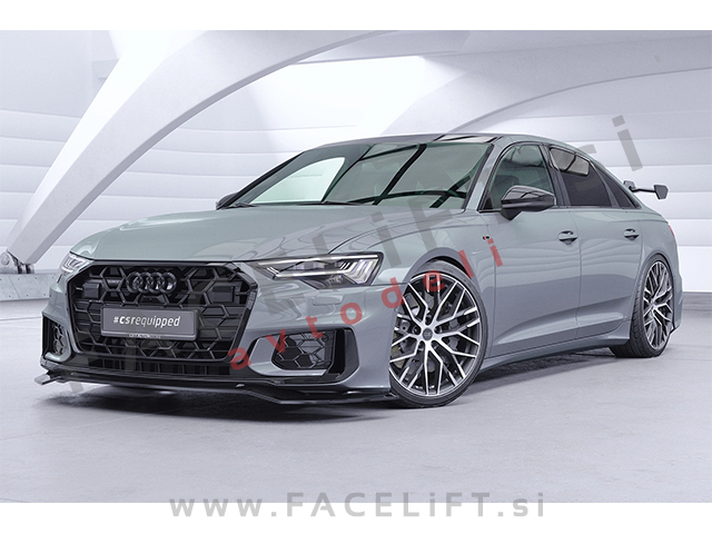 Podaljšek sprednjega odbijača za barvanje Audi A6 S6 S line C8 4K 18-