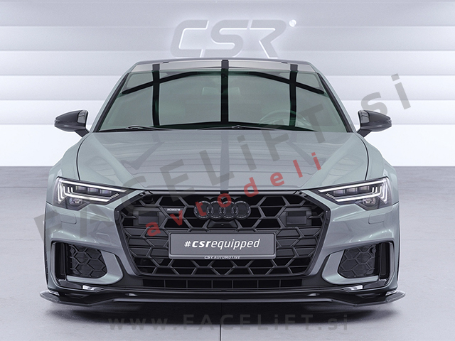 Podaljšek sprednjega odbijača za barvanje Audi A6 S6 S line C8 4K 18-