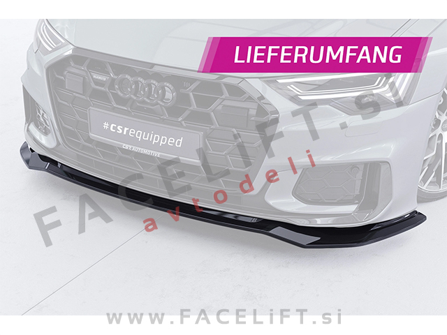 Podaljšek sprednjega odbijača za barvanje Audi A6 S6 S line C8 4K 18-