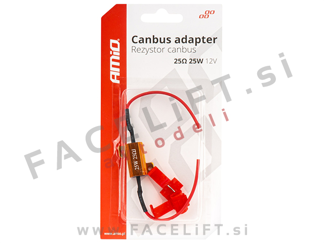 Upor CANBUS 25W 25Ω 12V