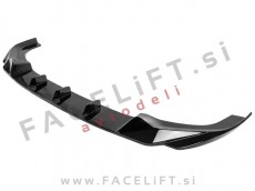 Podaljšek sprednjega odbijača črni sijaj BMW 5 G60 G61 M-Pack 23-