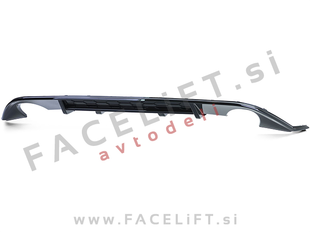 Difuzor črni sijaj VW Golf 7 GTI 12-17