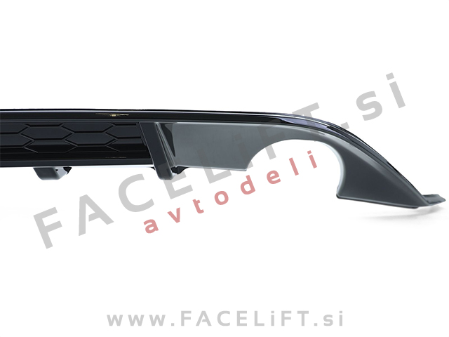 Difuzor črni sijaj VW Golf 7 GTI 12-17
