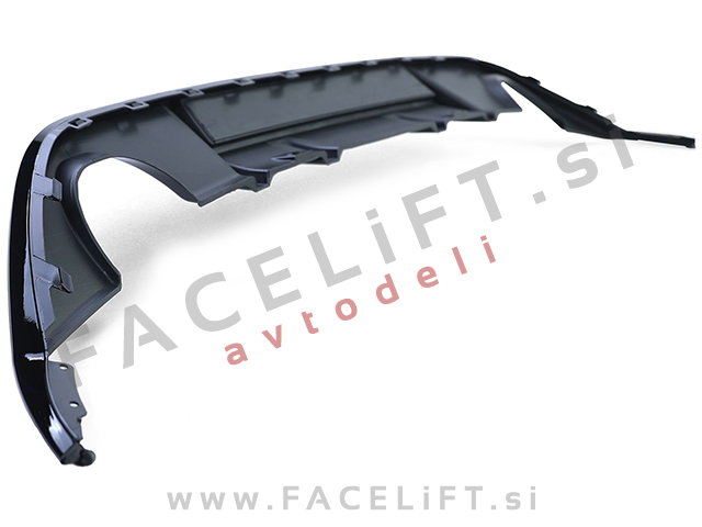 Difuzor črni sijaj VW Golf 7 GTI 12-17