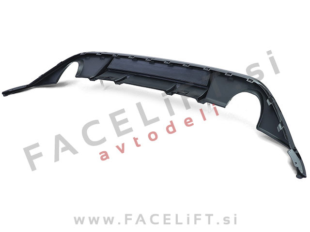 Difuzor črni sijaj VW Golf 7 GTI 12-17