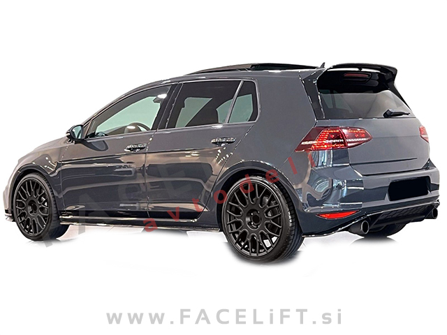 Difuzor črni sijaj VW Golf 7 GTI 12-17 Difuzor črni sijaj VW Golf 7 GTI 12-17
