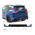 Difuzor zadnjega odbijača črni sijaj BMW X5 G05 M-Pack 18-23